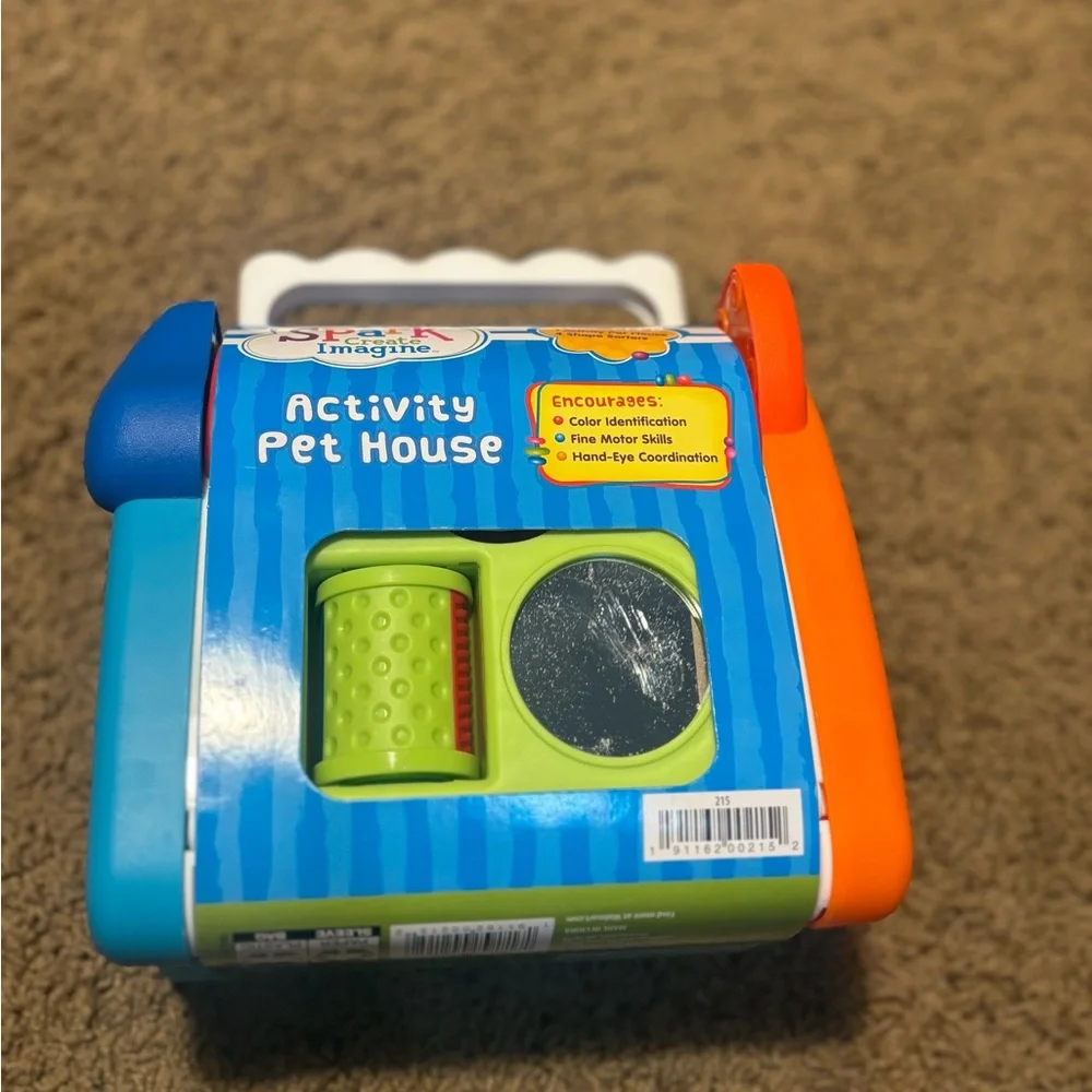 Kids Activity Toy Spark Create Imagine in Blue and Green